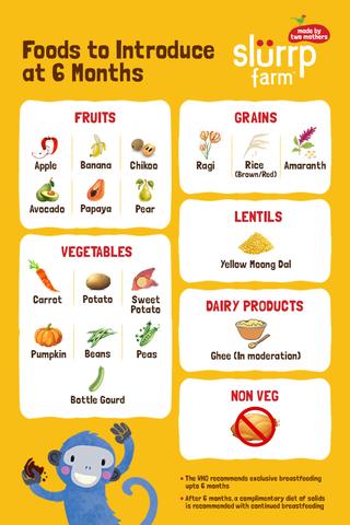6 Months Baby Food Chart for Indian 02