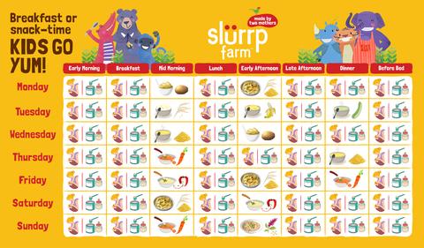 6 Months Baby Food Chart for Indian 04