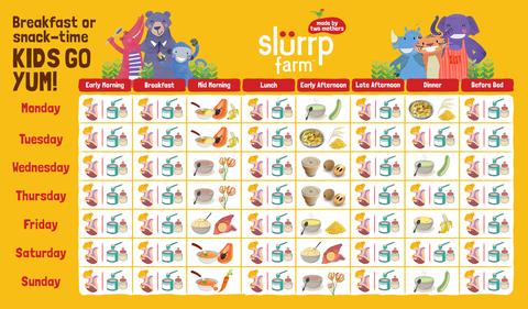 6 Months Baby Food Chart for Indian 05