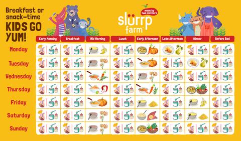 6 Months Baby Food Chart for Indian 06