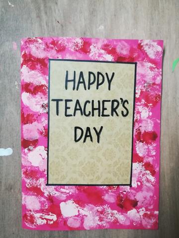 Handmade Teachers Day Cards 22