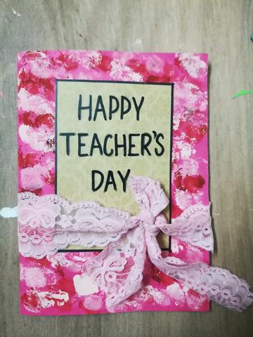 Handmade Teachers Day Cards 24