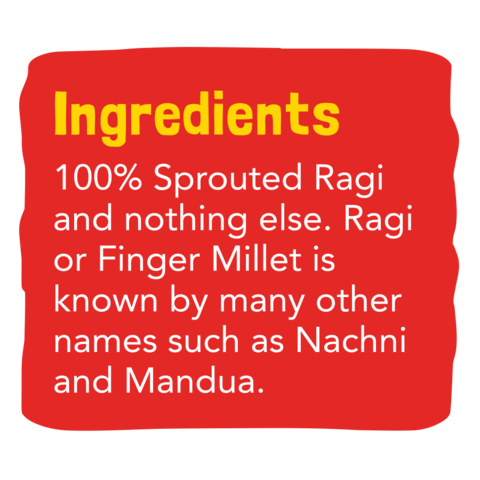 Sprouted Ragi Powder Ingredient -Slurrp Farm