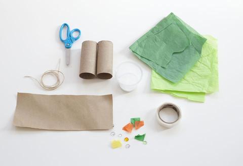 Toilet Paper Roll Binoculars - Craft Activities - Material required