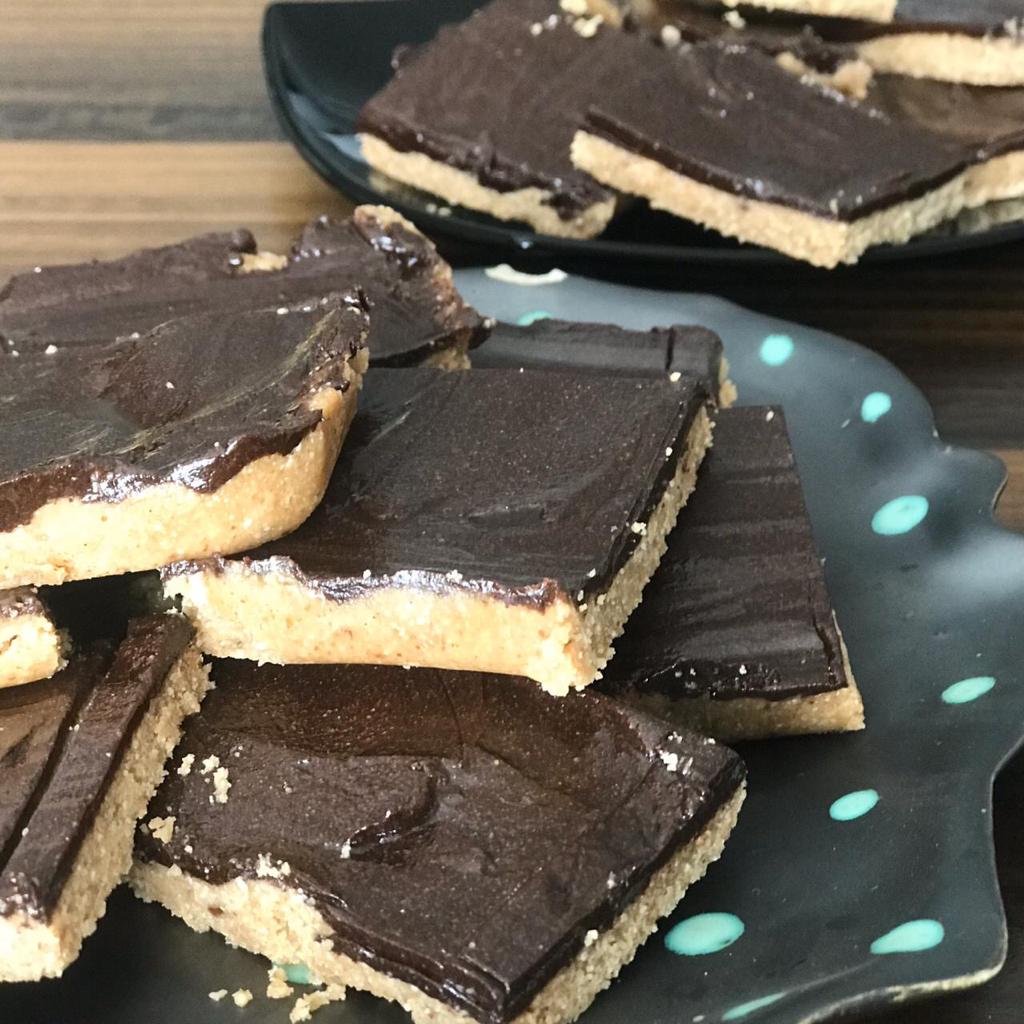Must-Try Easy Snack For Kids -  Peanut Butter And Cocoa Bars
