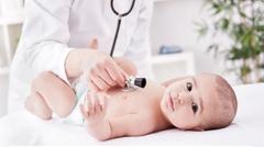 Natural Cough Remedies For Kids - Baby being treated by a pediatrician