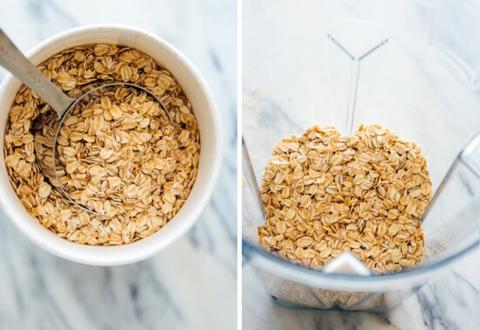 How to make oats powder at home