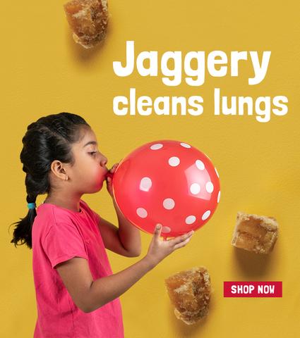 Jaggery cleans lungs