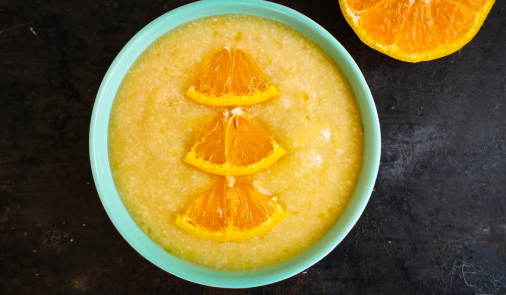 Oats Recipes for Babies . A bowl of Oats kept in a bowl