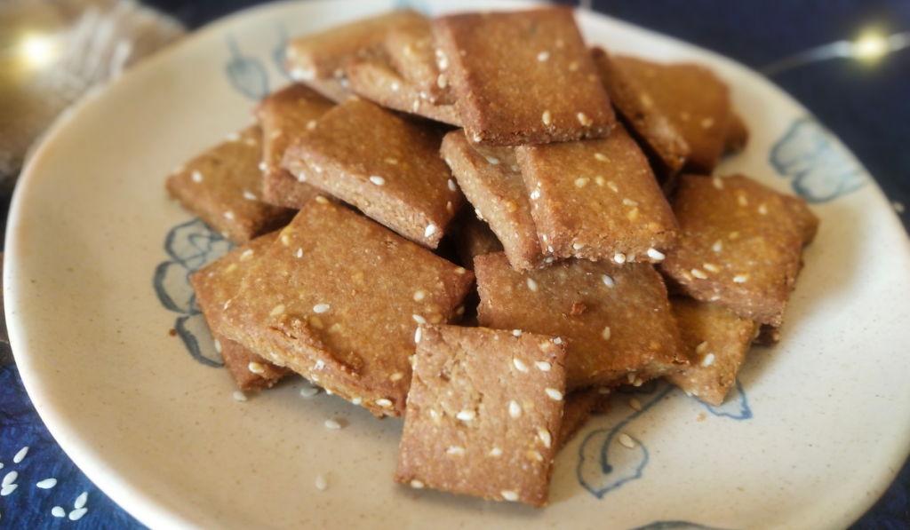 Jaggery Sweets For Winters - Baked Gur Pare