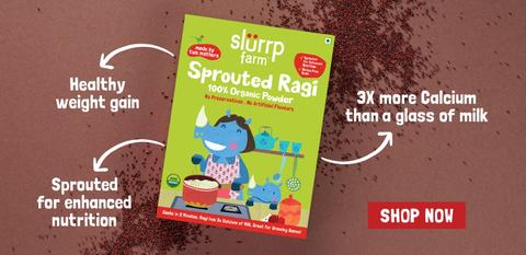 Slurrp Farm Sprouted Ragi Powder